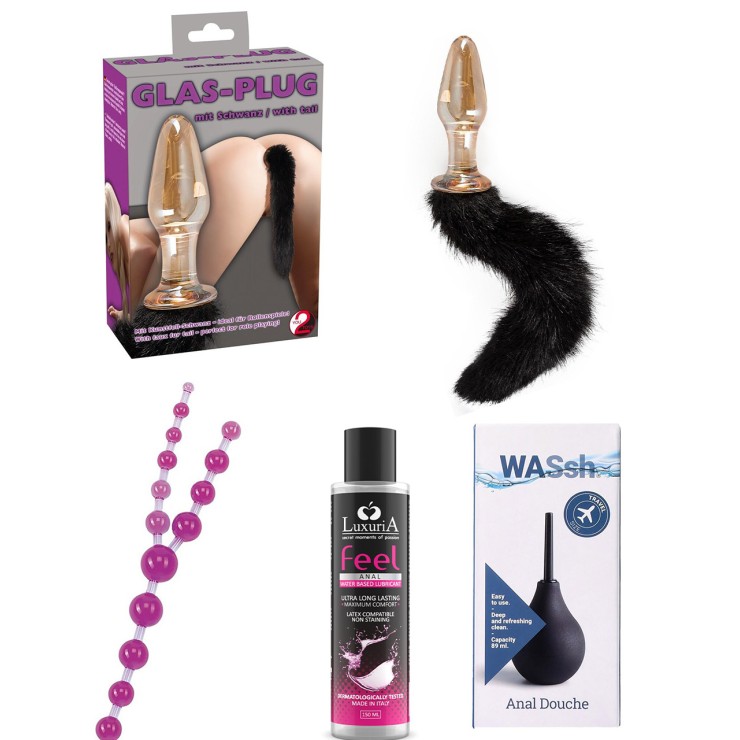 PAGHI 3 +1 GRATIS OFFERTA SET ANAL CON PALLINE OMAGGIO