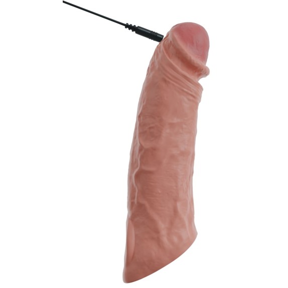 PROLUNGA REALISTICA VIBRANTE PER PENE CON TELECOMANDO WIRELESS