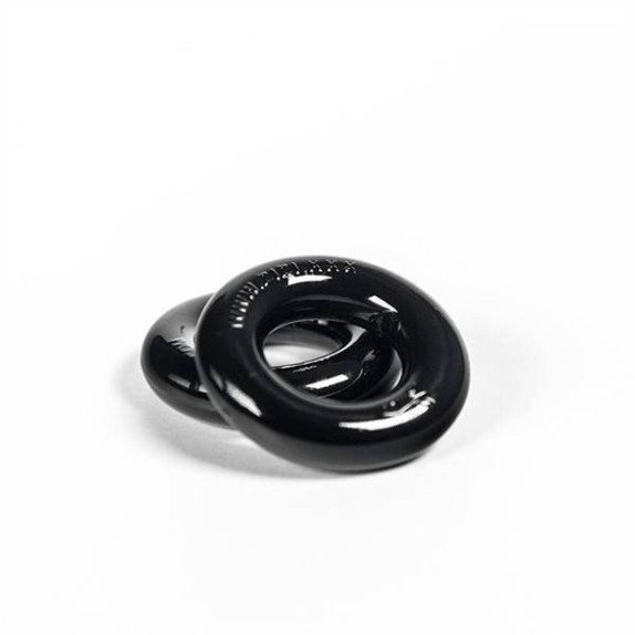 ANELLI 2 PER PENE IN SILICONE NERO           