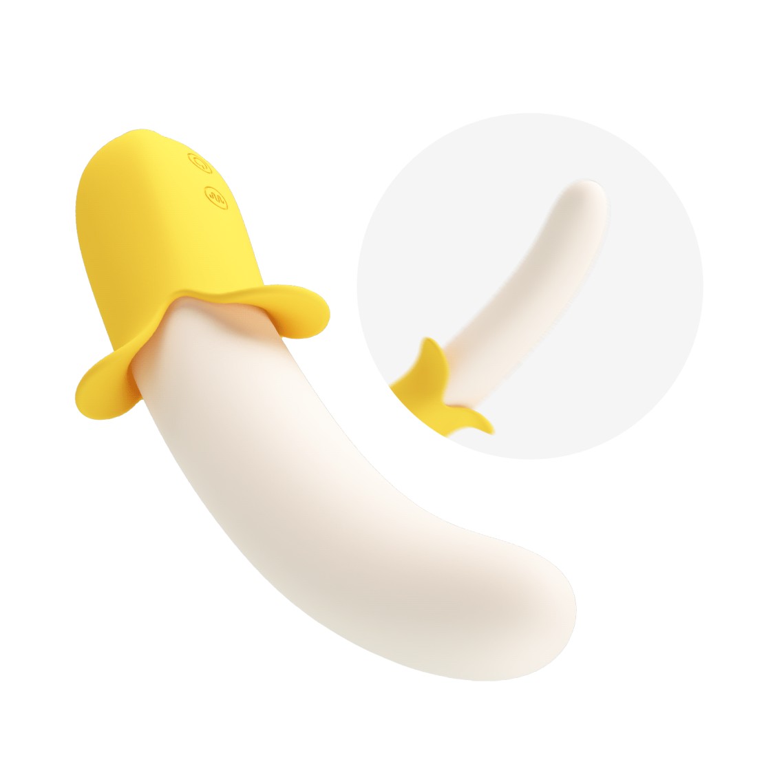 BANANA GEEK VIBRATORE PUNTO G CON MOVIMENTO SU...