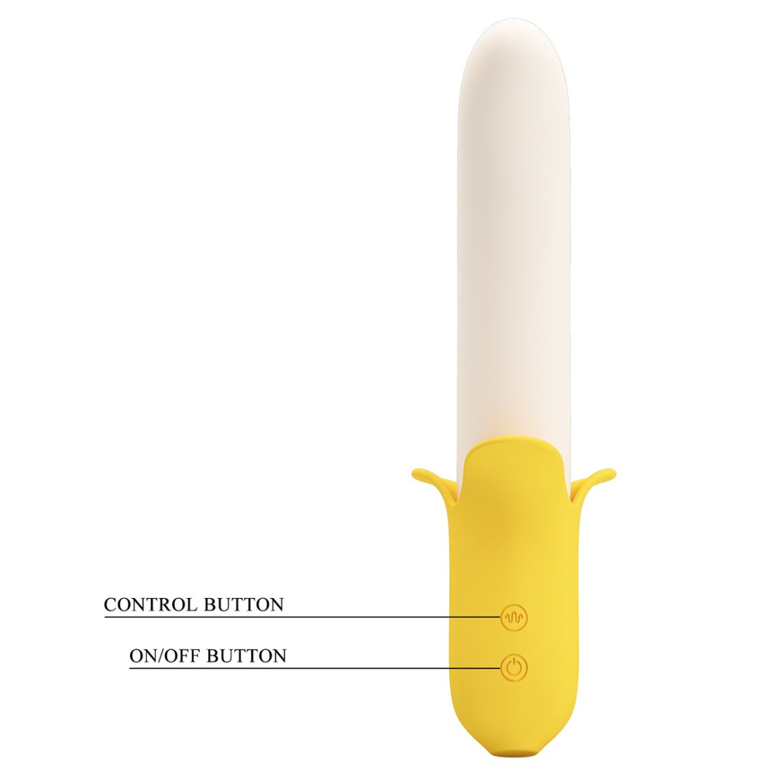 BANANA GEEK VIBRATORE PUNTO G CON MOVIMENTO SU...