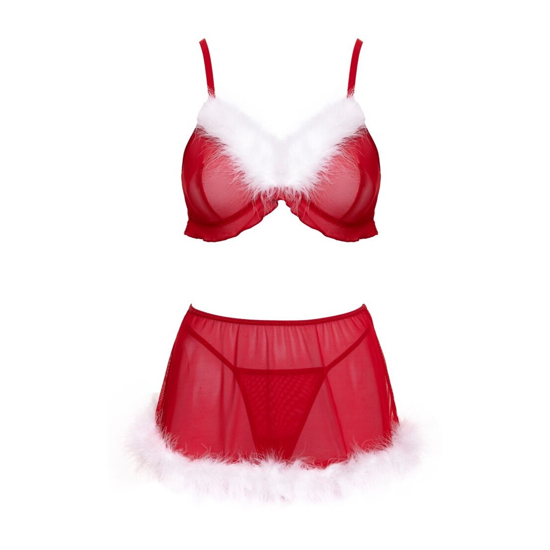 BABBA NATALE SEXY SET 3 PEZZI PER DONNA IN...