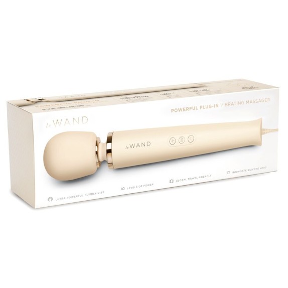 LE WAND MASSAGGIATORE DI CLITORIDE POTENTE CON CAVO PLUG-IN