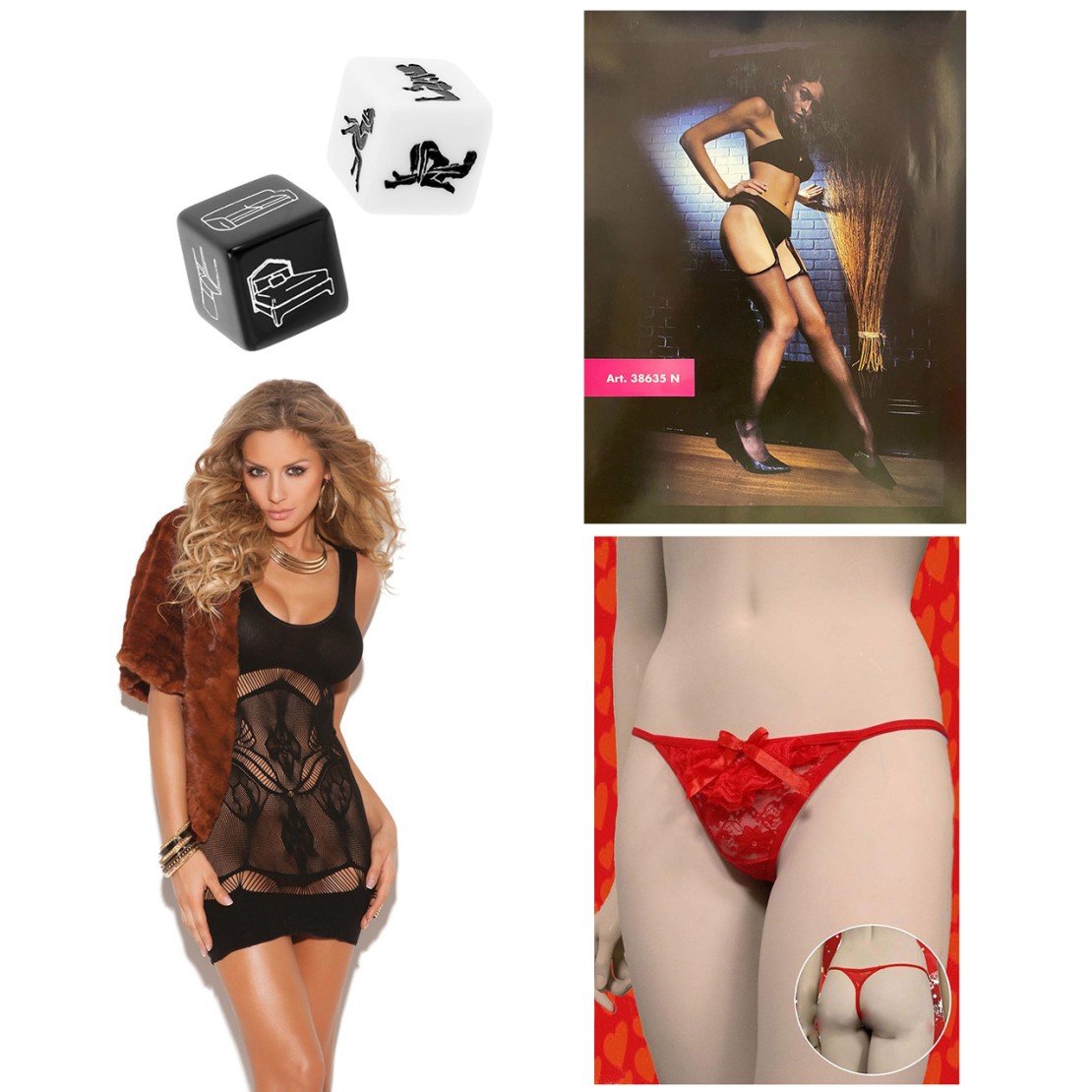 OFFERTA PAGHI 3+1 GRATIS LINGERIE DONNA TG...