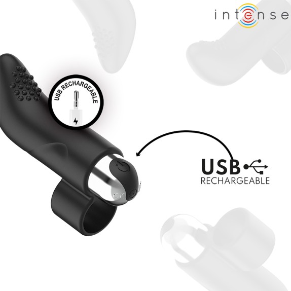 DITALINO VIBRANTE USB SEX TOY PER CLITORIDE DAMIANO