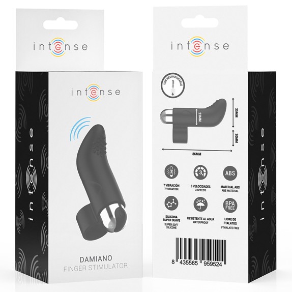 DITALINO VIBRANTE USB SEX TOY PER CLITORIDE DAMIANO