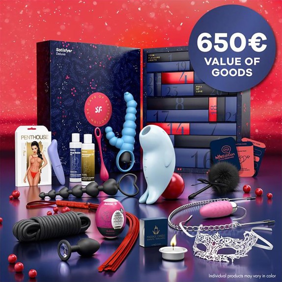 copy of CALENDARIO DELL'AVVENTO SEXY SATISFYER DELUXE DAL VALORE DI 650 EURO