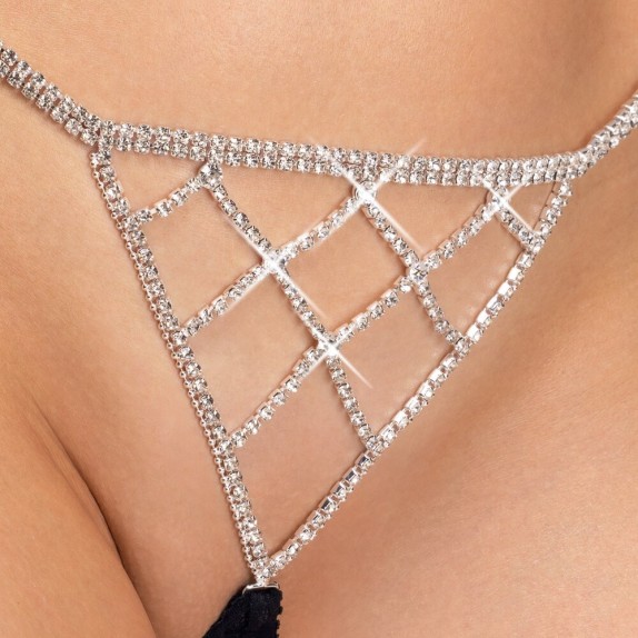 copy of PERIZOMA APERTO SEXY PER DONNA CON TRIANGOLO DI STRASS