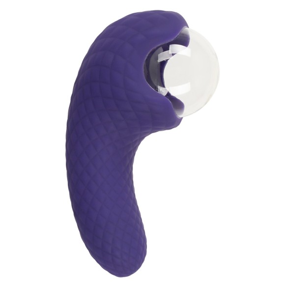 VIBRATORE CON DOPPIO MOTORE ESTERNO E INTERNO CON SFERA AL PLASMA RISCALDANTE