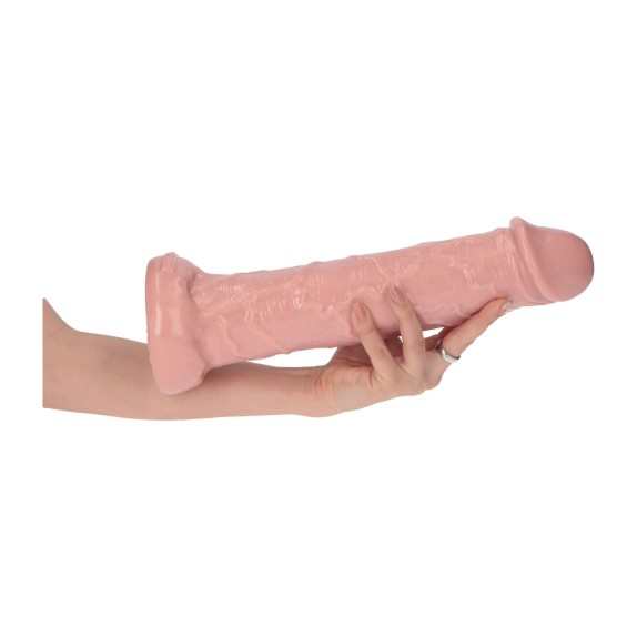 FALLO DI GRANDI DIMENSIONI CARNE IN PVC CON VENATURE ITALIAN COCK 11"