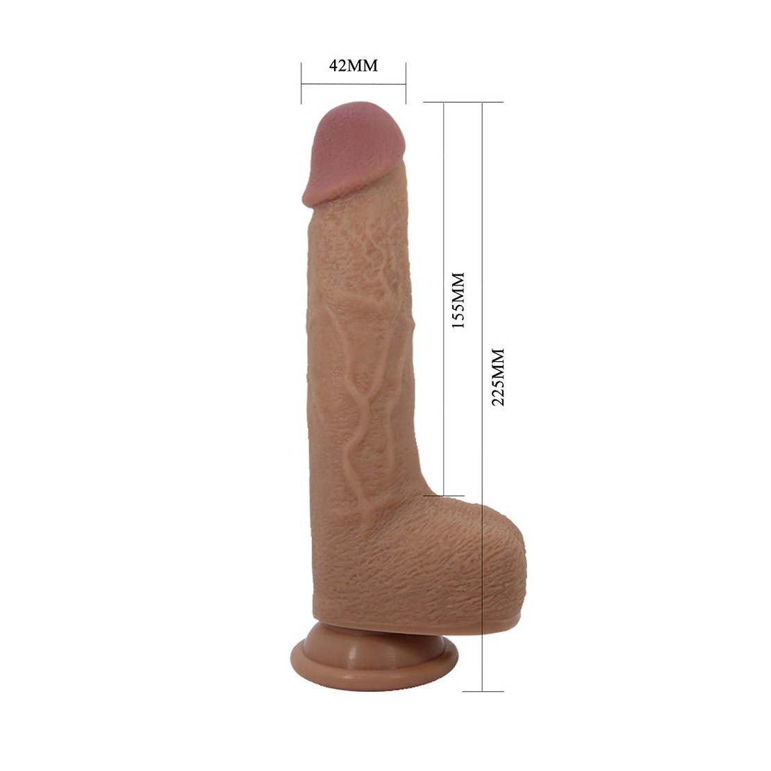 SEX TOY REALISTICOVIBRANTE CON MOVIMENTO SU E...