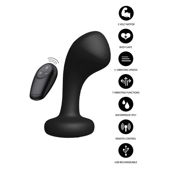 copy of PLUG PROSTATICO CON VIBRAZIONI POTENTI WIRELESS BULLSHEAD