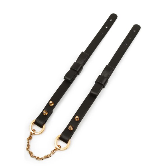 KIT 4 PEZZI IN ECOPELLE PER GIOCHI BDSM SOFT TEASE BONDAGE