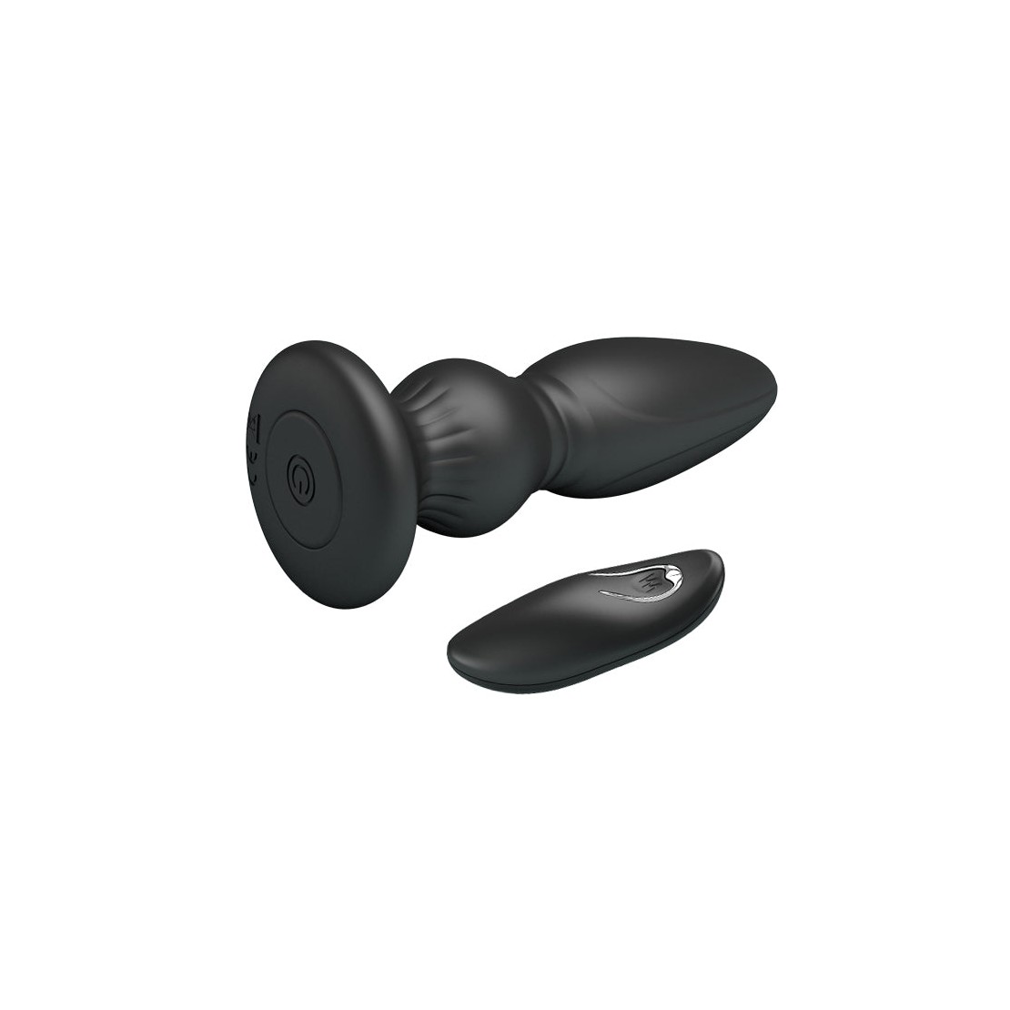 TAPPO ANALE VIBRANTE 12,5 CM CON TELECOMANDO...
