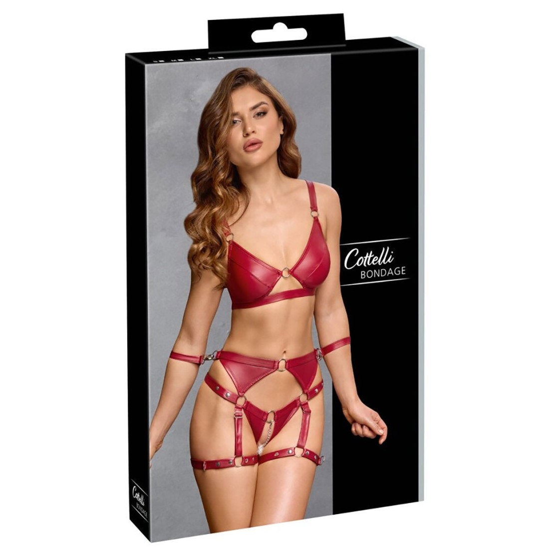 COMPLETO HARNESS SEXY PER DONNA COSTRITTIVO...