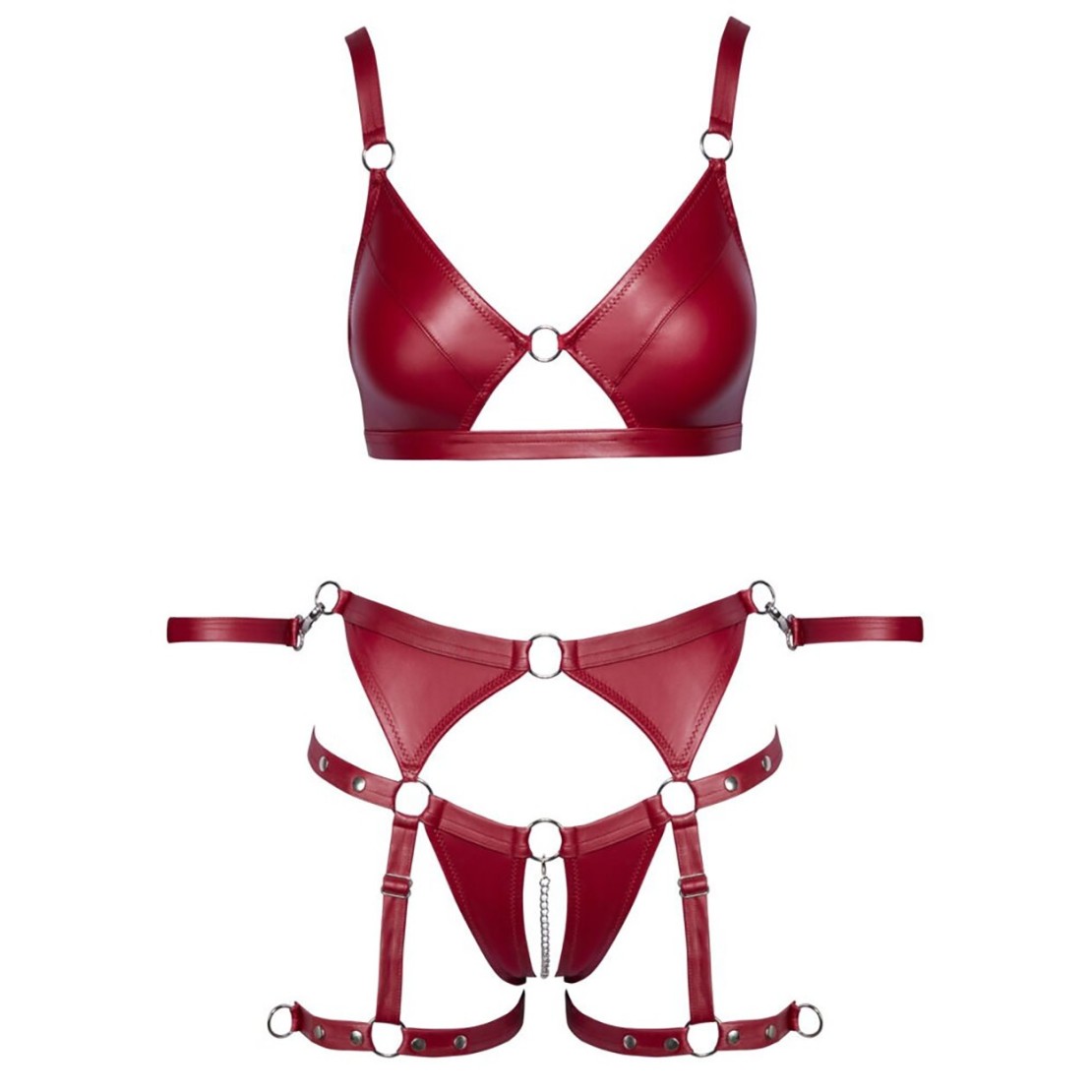 COMPLETO HARNESS SEXY PER DONNA COSTRITTIVO...