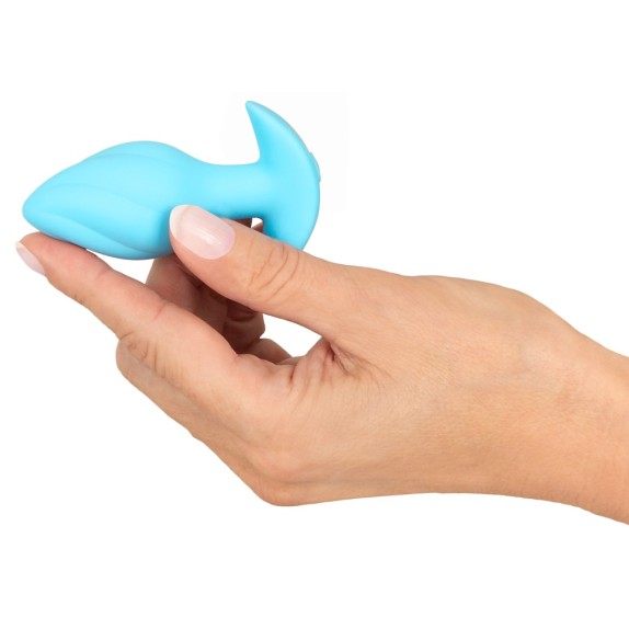 MINI PLUG ANALE VIBRANTE 8 CM CON 7 MODALITA' DI VIBRAZIONE RICARICABILE