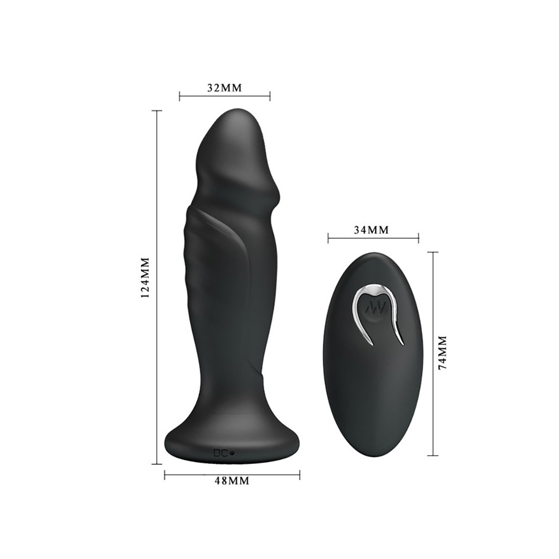 SEX TOY TAPPO ANCHE ANALE VIBRANTE CON...