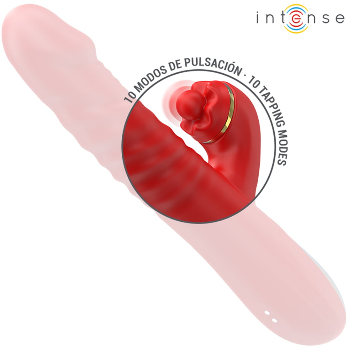 VIBRATORE CON MOVIMENTO SU E GIÙ OSCILLANTE CON...
