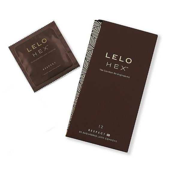 PROFILATTICI XL LELO HEX CON FORMA A ESAGONI 12 PEZZI