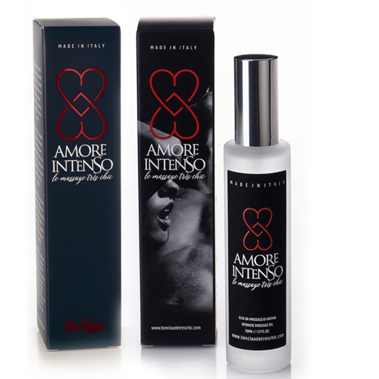 OLIO DA MASSAGGIO E LUBRIFICANTE AFRODISIACO AMORE INTENSO 2