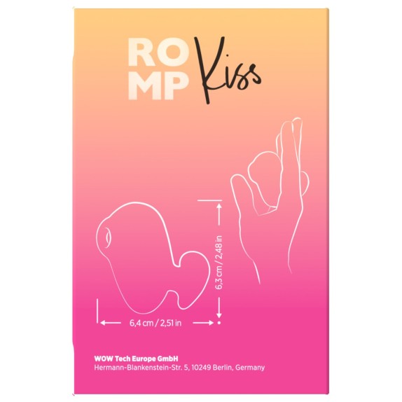 SUCCHIA CLITORIDE SEXY DA VIAGGIO CON IMPUGNATURA USB KISS ROMP