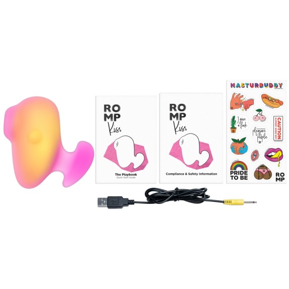 SUCCHIA CLITORIDE SEXY DA VIAGGIO CON IMPUGNATURA USB KISS ROMP