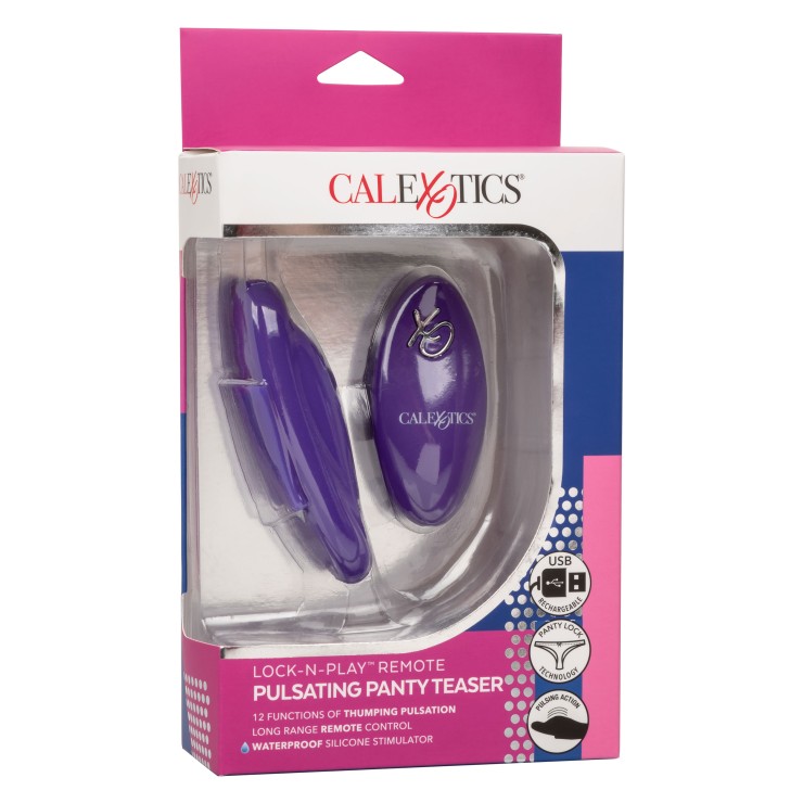 STIMOLATORE CLITORIDE CHE PULSA E VIBRA PULSATING PANTY... 2