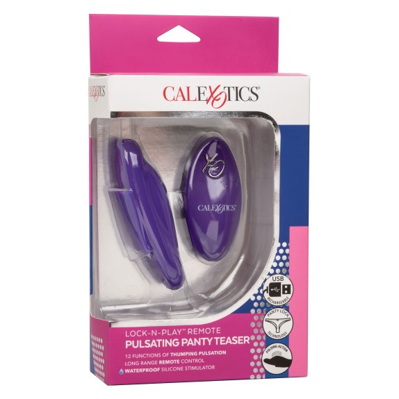 STIMOLATORE CLITORIDE CHE PULSA E VIBRA PULSATING PANTY TEASER