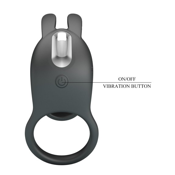 ANELLO VIBRANTE DOPPIO PER STIMOLAZIONE INTERNA ED ESTERNA
