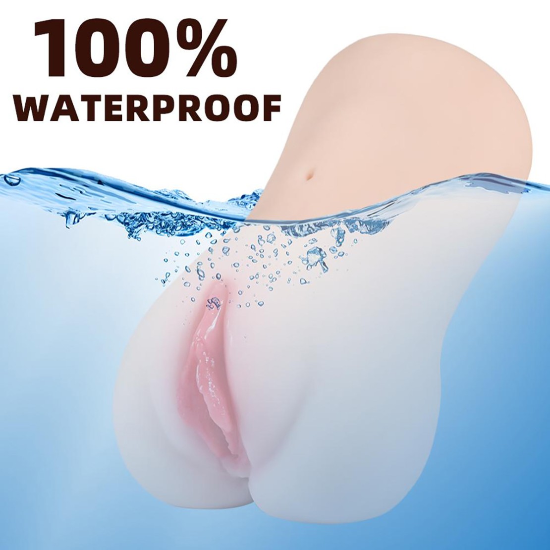 VAGINA MASTURBATORE UOMO VIBRANTE IN TPR EDEN XISE