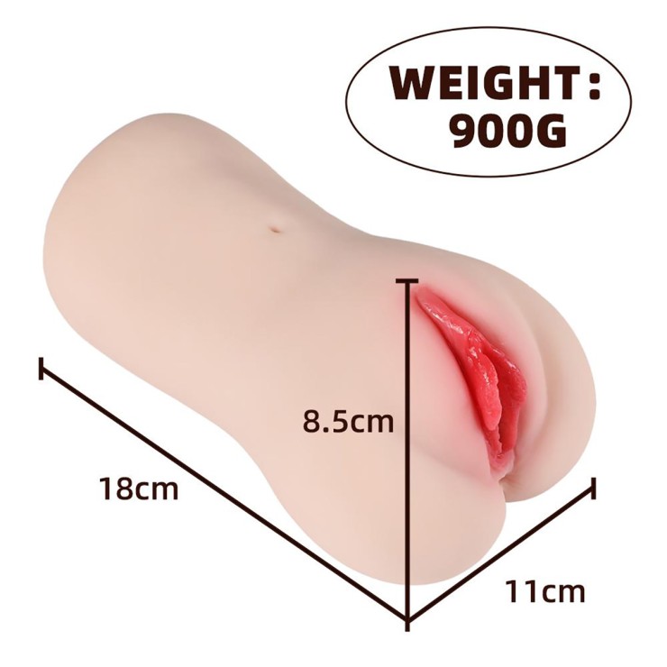 VAGINA MASTURBATORE UOMO VIBRANTE IN TPR EDEN XISE 2
