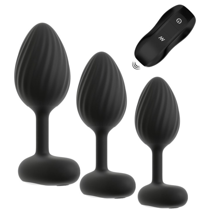 SET PLUG ANALI VIBRANTI USB WIRELESS PER TRAINING ANALE 2