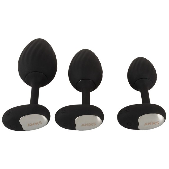 SET PLUG ANALI VIBRANTI USB WIRELESS PER TRAINING ANALE