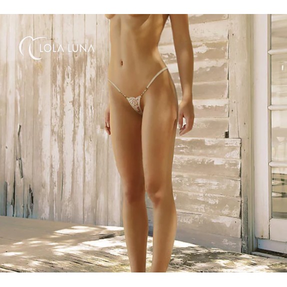 copy of MICRO PERIZOMA SEXY DA DONNA BIANCO IN PIZZO DI QUALITA' ROMANE LOLA LUNA