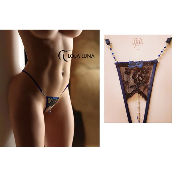 copy of PERIZOMA SEXY PER DONNA APERTO IN RETINA DI QUALITA' CON PENDENTE LOLA LUNA