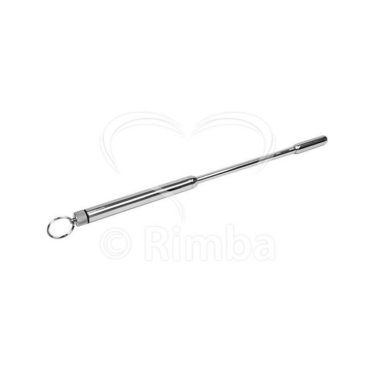SONDA URETRALE IN ACCIAIO VIBRANTE 28,5 CM 2