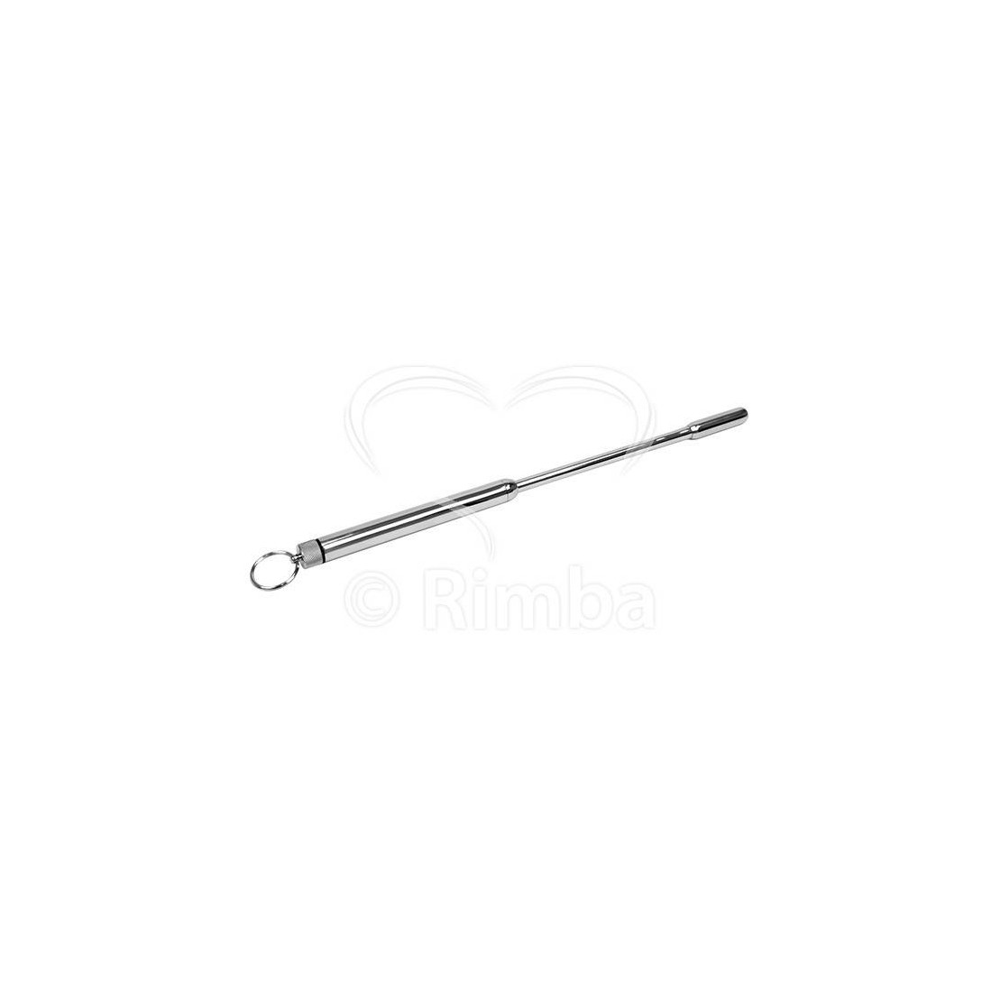 SONDA URETRALE IN ACCIAIO VIBRANTE 28,5 CM