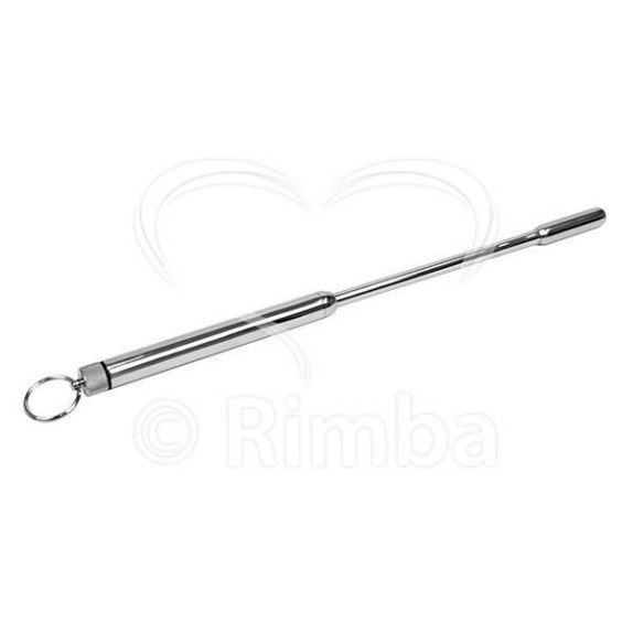 SONDA URETRALE IN ACCIAIO VIBRANTE 28,5 CM