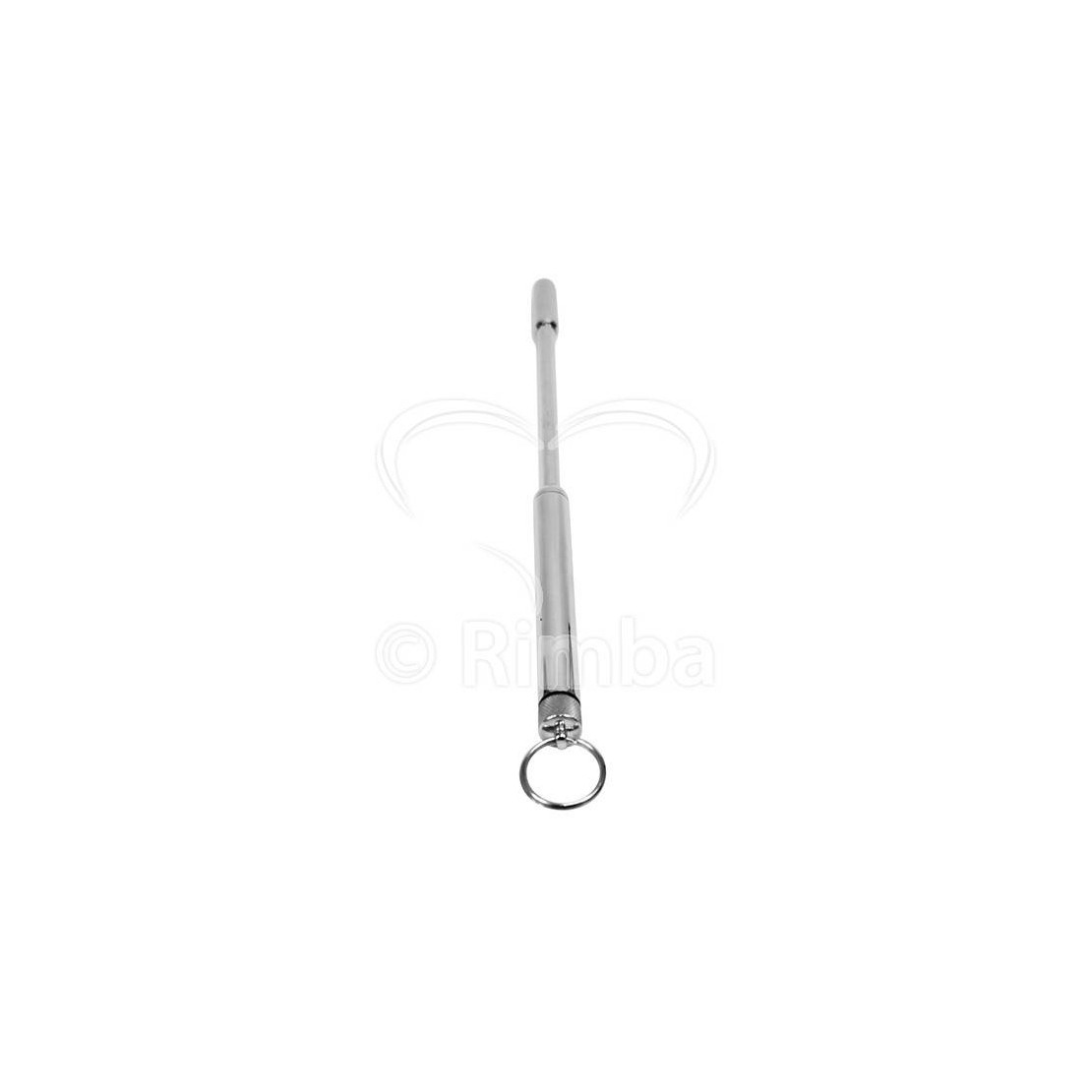 SONDA URETRALE IN ACCIAIO VIBRANTE 28,5 CM