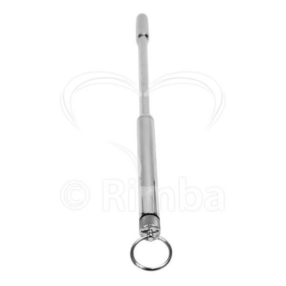 SONDA URETRALE IN ACCIAIO VIBRANTE 28,5 CM