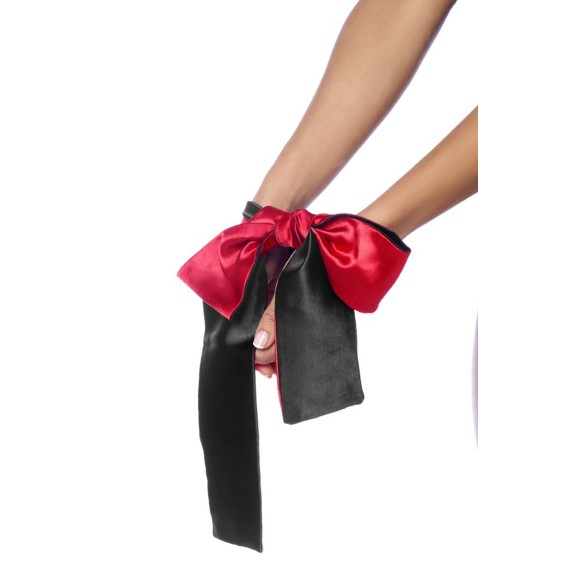 BENDA ROSSA E NERA SEXY IN RASO LUNGA MULTIUSO MAPALÉ