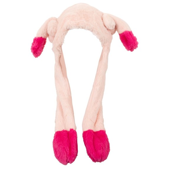 CAPPELLO PELUCHE GADGET DIVERTENTE CON PENI CHE SI ALZANO