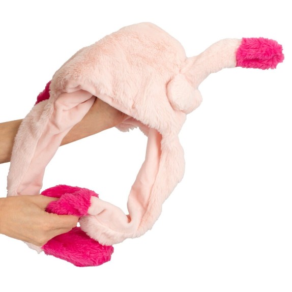 CAPPELLO PELUCHE GADGET DIVERTENTE CON PENI CHE SI ALZANO