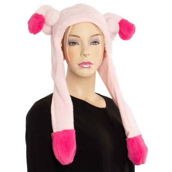 CAPPELLO PELUCHE GADGET DIVERTENTE CON PENI CHE SI ALZANO