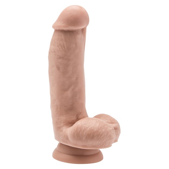 FALLO REALISTICO MORBIDO CON VENTOSA SEX TOY CM. 17