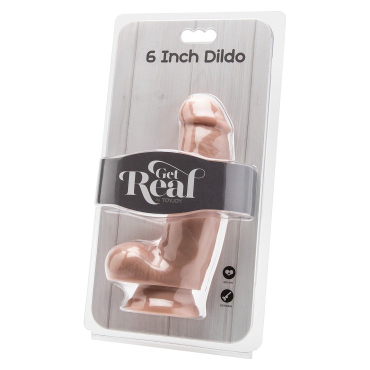 FALLO REALISTICO MORBIDO CON VENTOSA SEX TOY CM. 17 2