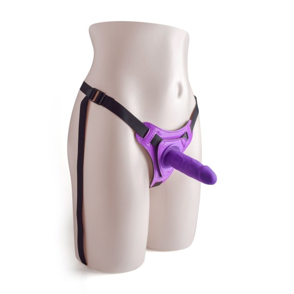 STRAP-ON FALLO INDOSSABILE PER DONNA NERO HOT STUFF