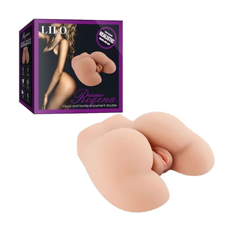 VAGINA REALISTICA MASTURBATORE PER UOMO CON VAGINA E ANO...