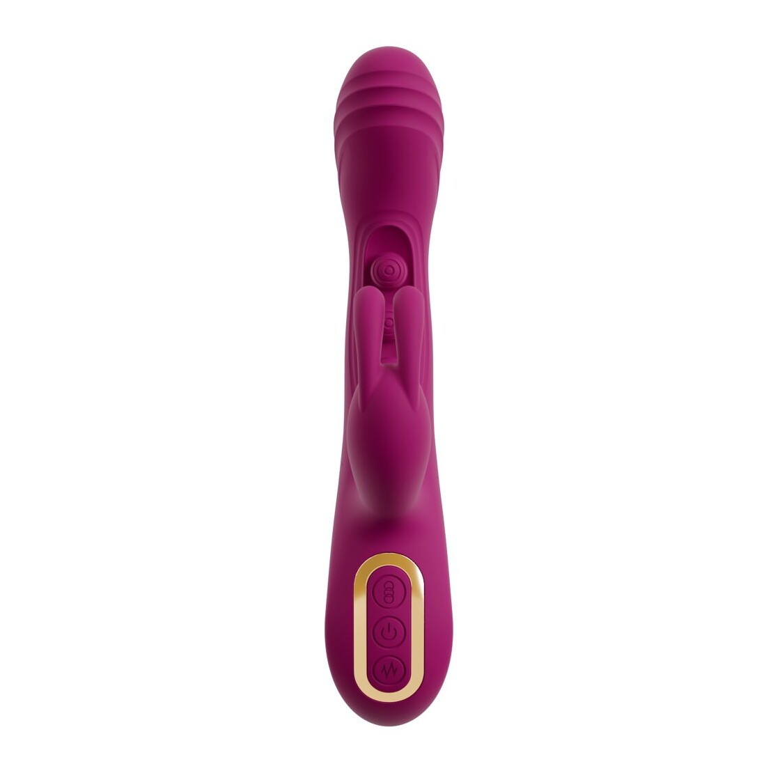 VIBRATORE RABBIT 2IN1 CON PALLINE INTERNE PER...